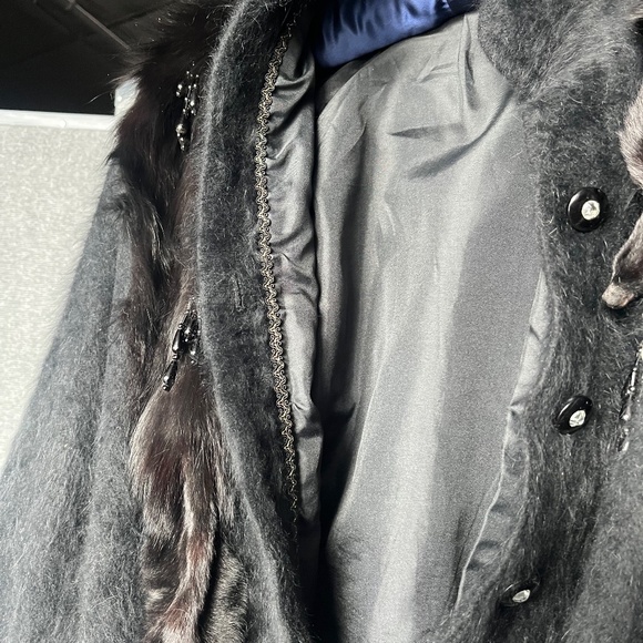 Vintage Fox,shawl style sweater - Picture 2 of 4